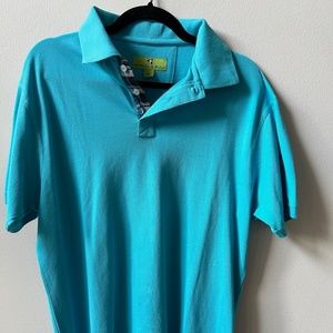 Bristol & Bull Turquoise Polo - L